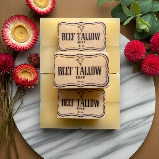 Beef tallow soap